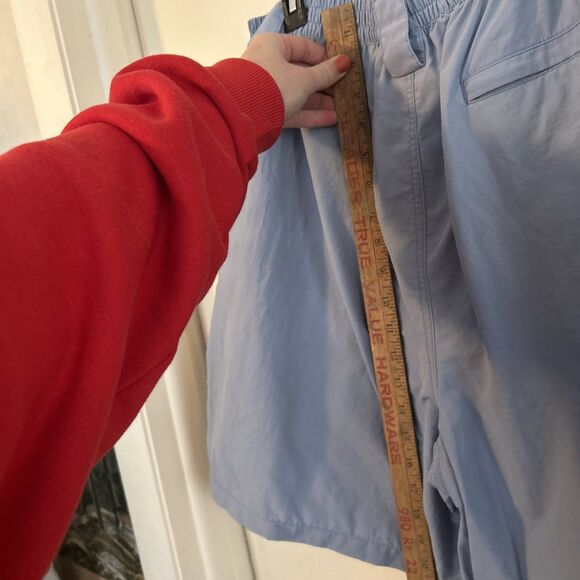 Bimini Bay Men Blue Cargo Shorts Outdoor Fishing XL lightweight elastic waist - Picture 7 of 8